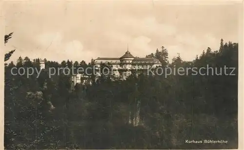 AK / Ansichtskarte Baden Baden Buehlerhoehe Baden Baden