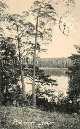 AK / Ansichtskarte Zechlin_Flecken Ploetzensee Zechlin_Flecken