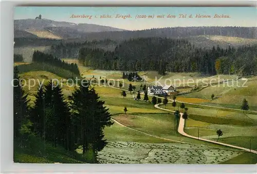 AK / Ansichtskarte Auersberg_Wildenthal Tal kleine Bockau Auersberg Wildenthal