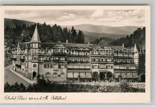 AK / Ansichtskarte Oberhof_Thueringen Schlosshotel Oberhof Thueringen