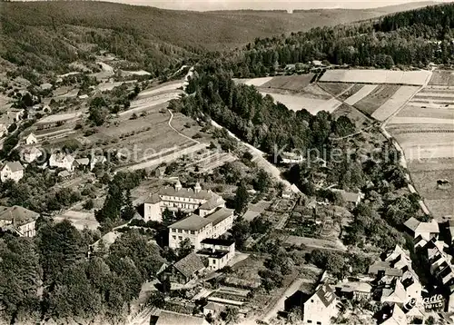 Bad_Orb Kinderheilanstalt Spessart Sanatorium Fliegeraufnahme Bad_Orb