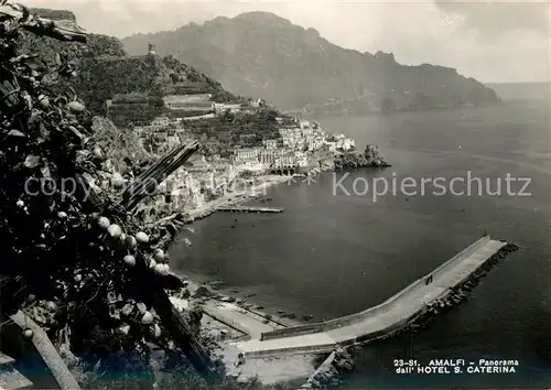 Amalfi Panorama dall Hotel S Caterina Amalfi