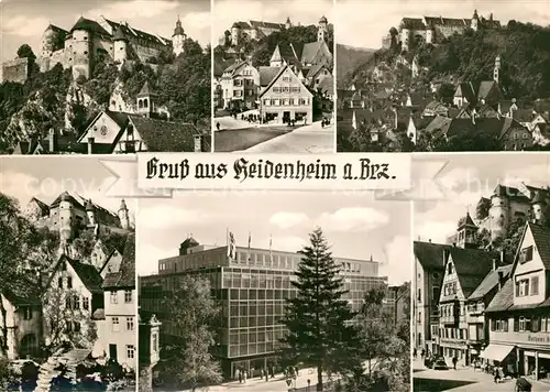 AK / Ansichtskarte Heidenheim_Brenz Schloss Teilansichten Heidenheim Brenz