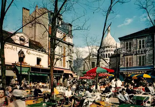 AK / Ansichtskarte Paris La Place du Tertre Paris