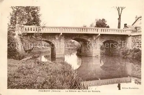 AK / Ansichtskarte Premery La Nievre au Pont de Nevers Premery