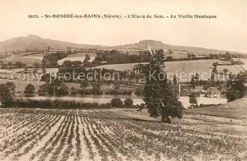 AK / Ansichtskarte Saint Honore les Bains Etang de Seu la vieille montagne Saint Honore les Bains