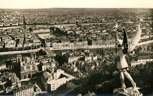 AK / Ansichtskarte Lyon_France Panorama pris de Fourviere Lyon France