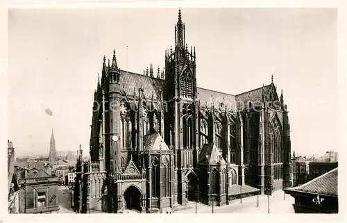 AK / Ansichtskarte Metz_Moselle La Cathedrale Dom Metz_Moselle