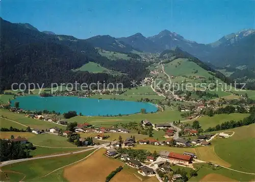 AK / Ansichtskarte Thiersee Fliegeraufnahme Thiersee