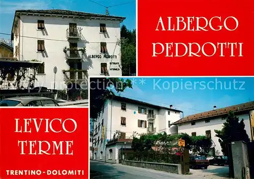 AK / Ansichtskarte Levico_Terme Albergo Pedrotti Levico Terme