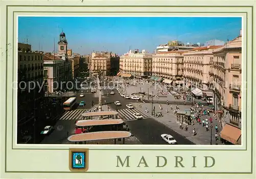 AK / Ansichtskarte Madrid_Spain Puerta del Sol Madrid Spain