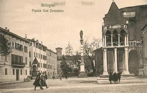 AK / Ansichtskarte Bologna Piazza San Domenico Bologna