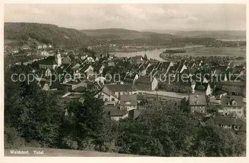 AK / Ansichtskarte Waldshut Tiengen Panorama Rheinebene Waldshut Tiengen