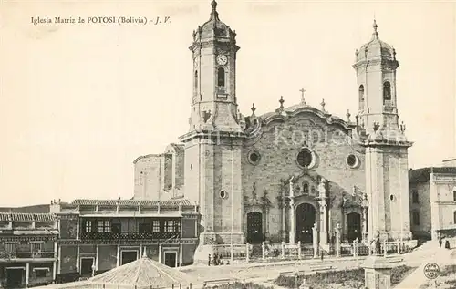 AK / Ansichtskarte Potosi_Potosi Iglesia Matriz Potosi Potosi