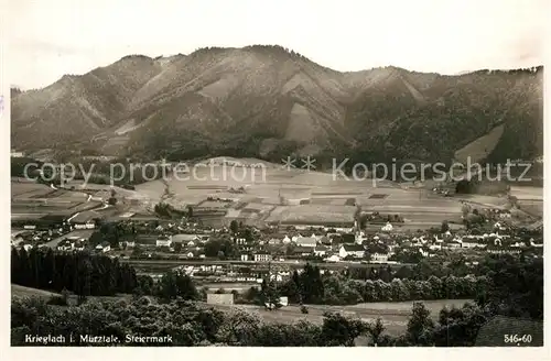 AK / Ansichtskarte Krieglach_Steiermark Panorama Krieglach_Steiermark