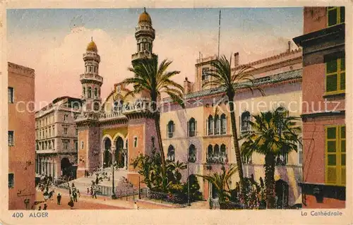 AK / Ansichtskarte Alger_Casbah Cathedrale Alger Casbah