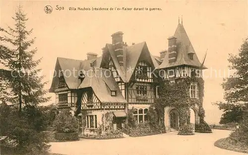 AK / Ansichtskarte Spa_Liege Villa Neubois  Spa_Liege