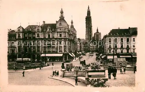 AK / Ansichtskarte Antwerpen_Anvers Stadtpanorama Antwerpen Anvers