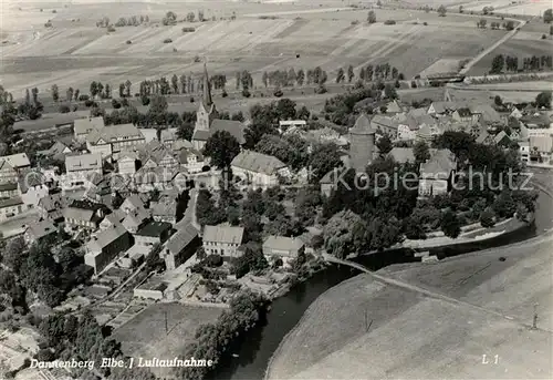 AK / Ansichtskarte Dannenberg_Elbe Fliegeraufnahme Dannenberg Elbe