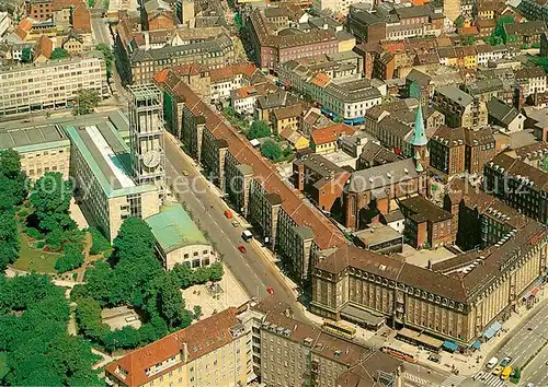 Arhus Fliegeraufnahme mit Rathaus Arhus