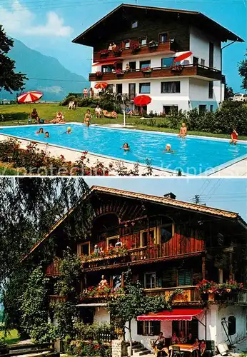 Stumm_Zillertal Fruehstueckspension Wurm Pool Stumm_Zillertal