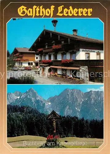 Buchberg_Tirol Gasthof Lederer Wegekreuz Kaisergebirge Buchberg Tirol