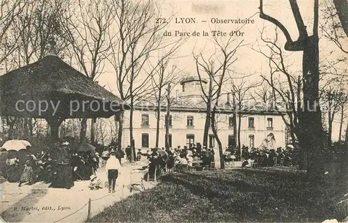 AK / Ansichtskarte Lyon_France Observatoire du Parc de la Tete d Or Lyon France