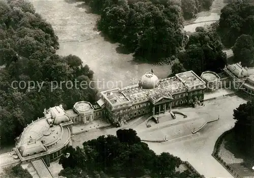 AK / Ansichtskarte Bruxelles_Bruessel Palais Royal de Laeken vue aerienne Bruxelles_Bruessel