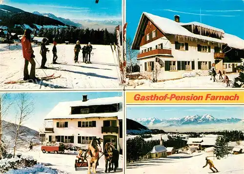 AK / Ansichtskarte Schwarzach_Pongau Gasthof Pension Farnach Schwarzach Pongau