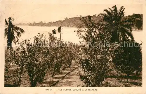 AK / Ansichtskarte Gabon Le Fleuve Ogoue a Lambarene Gabon