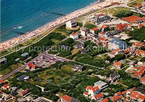 AK / Ansichtskarte Walcheren Zeebad Domburg Fliegeraufnahme Walcheren