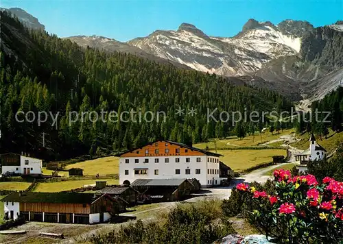 AK / Ansichtskarte Schlickeralm Alpengastwirtschaft Hoher Burgstall Sesselbahn  Schlickeralm