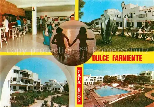 AK / Ansichtskarte Cala_Egos Ciudad de Vacaciones Dulce Farniente Piscina Cala_Egos