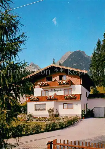 AK / Ansichtskarte Lofer Pension Haus Bergheim Lofer