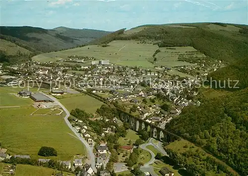 AK / Ansichtskarte Willingen_Sauerland Fliegeraufnahme Willingen_Sauerland