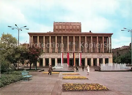 AK / Ansichtskarte Lodz Theater Lodz