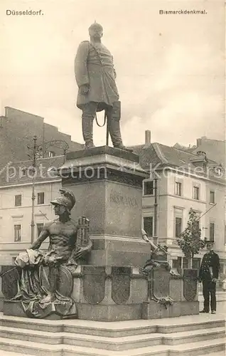 AK / Ansichtskarte Duesseldorf Bismarckdenkmal Duesseldorf