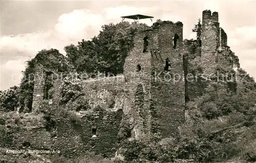 AK / Ansichtskarte Altenahr Burgruine Are Altenahr