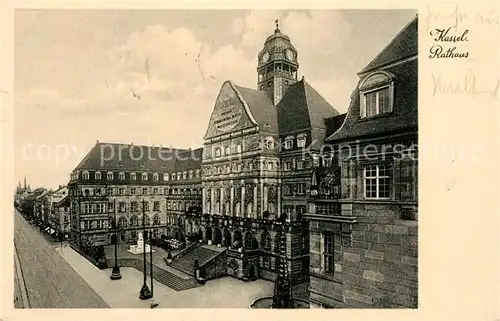 AK / Ansichtskarte Kassel Rathaus Kassel