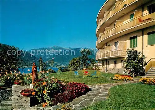 AK / Ansichtskarte San_Nazzaro Casa di Cura Cinque Fonti Lago Maggiore Alpen San_Nazzaro