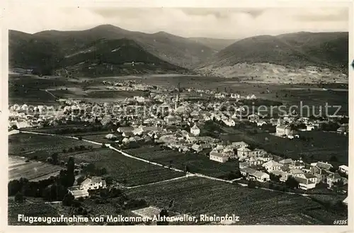 AK / Ansichtskarte Alsterweiler Fliegeraufnahme Alsterweiler