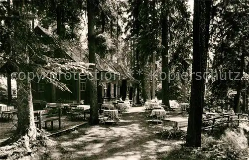 AK / Ansichtskarte Freudenstadt Waldcafe Klaeger Teuchelwald Freudenstadt