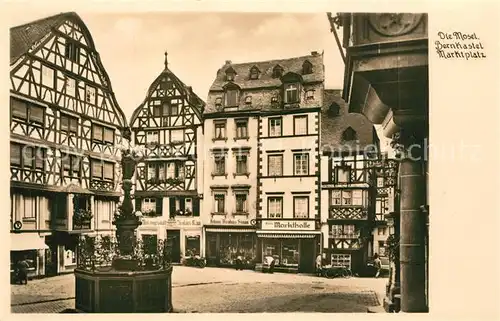 AK / Ansichtskarte Bernkastel Kues Marktplatz Bernkastel Kues