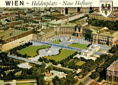 AK / Ansichtskarte Wien Fliegeraufnahme Neue Hofburg Wien