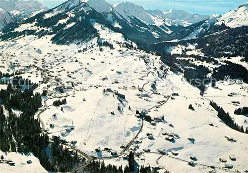 AK / Ansichtskarte Hirschegg_Kleinwalsertal_Vorarlberg Parsennlift Winterlandschaft Hirschegg_Kleinwalsertal