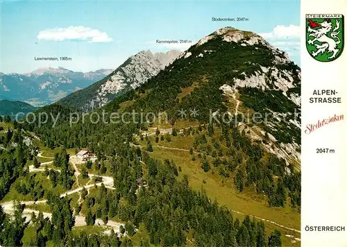 AK / Ansichtskarte Groebming_Steiermark Stoderzinken Alpenstrasse  Groebming_Steiermark