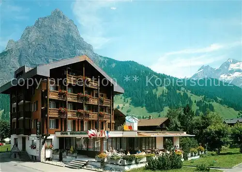 AK / Ansichtskarte Kandersteg_BE Hotel Restaurant Bluemlisalp Kandersteg_BE