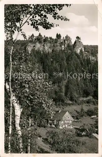 AK / Ansichtskarte Bad_Rippoldsau_Schwarzwald Burgbachfelsen Bad_Rippoldsau