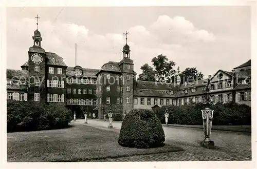 AK / Ansichtskarte Schwetzingen Schloss Eingang Schwetzingen