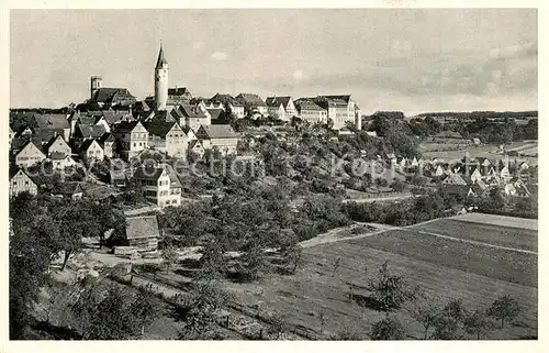 AK / Ansichtskarte Kirchberg_Jagst Panorama Kirchberg_Jagst